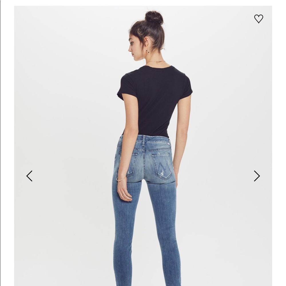 MOTHER THE LOOKER CROP SIZE 28